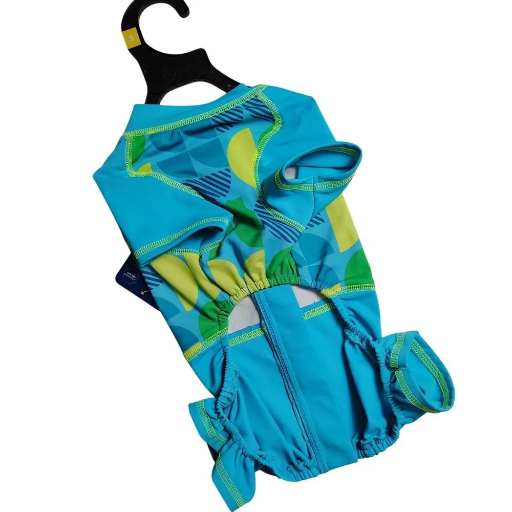 Youly Dog Small Cool-To-Touch Rash Guard Swimsuit With UV Protection